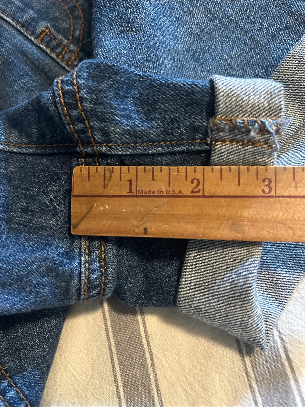 Old Navy Embroidered Denim Shorts Overalls Women XS - Picture 9 of 9